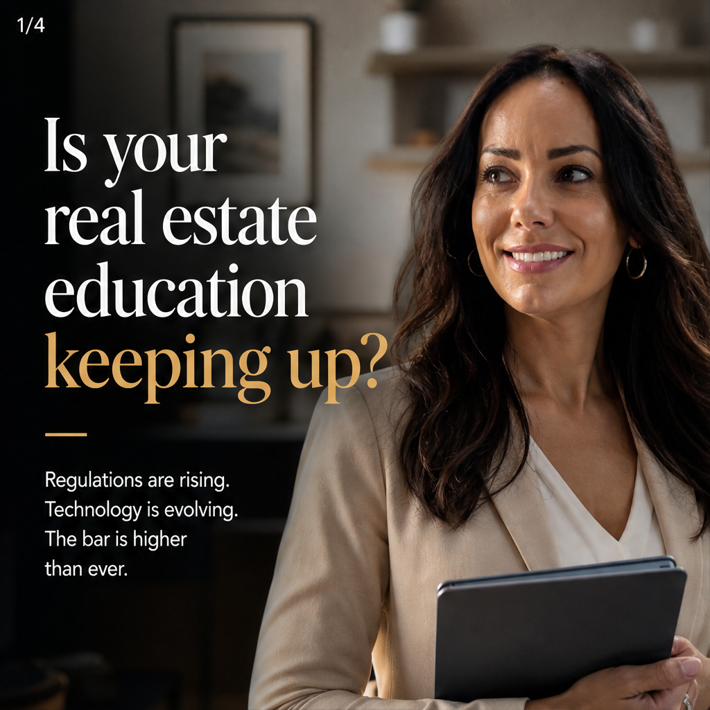 Real Estate Education Evolves to Meet New Standards