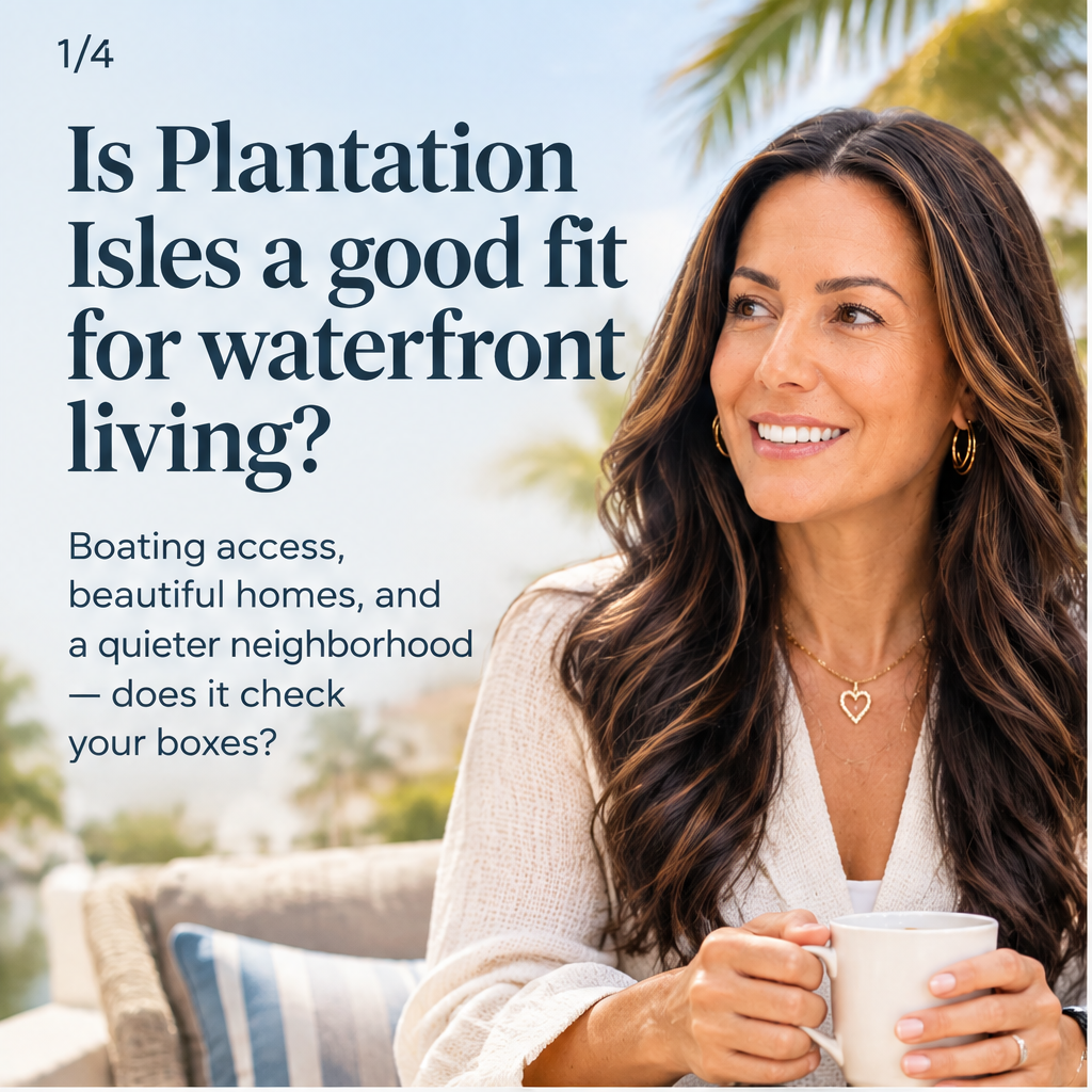 Plantation Isles Waterfront Living